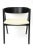 Allan Gould Vintage Compass Side Chair by Allan Gould, 1948, Wood and Upholstery, Restored For Sale - Image 4 of 12