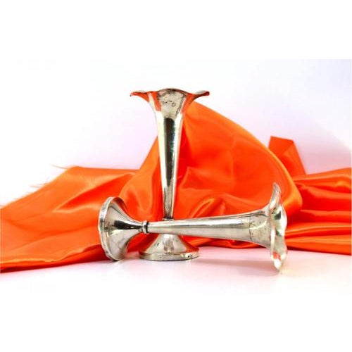 Plain Silver Jugs with Wavy Edges For Sale - Image 6 of 8