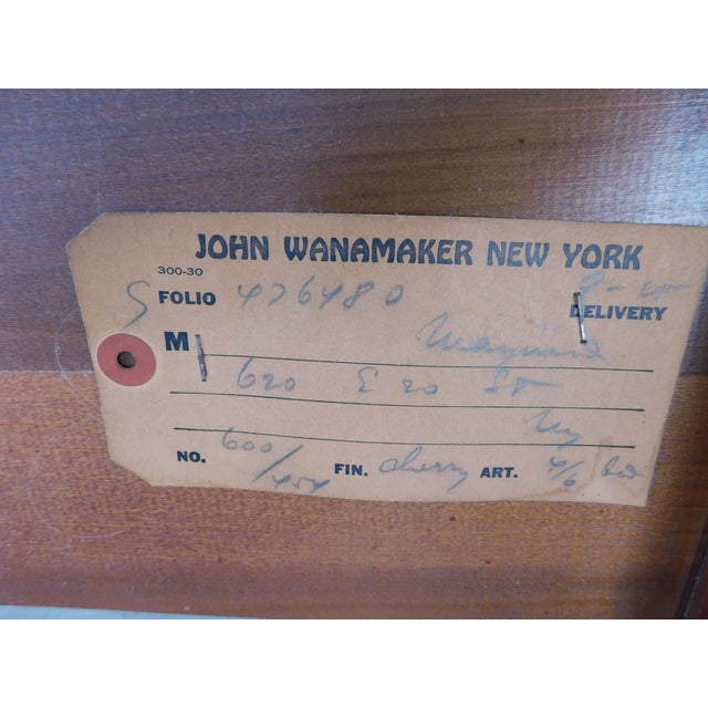 John Wanamaker Ny Shaker Cannon Ball Pencil Poster Cherry Full Size Poster Bed For Sale - Image 16 of 17