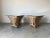 Pair of Vintage Organic Cerused Rattan Side Tables W/ Glass Top For Sale - Image 13 of 13