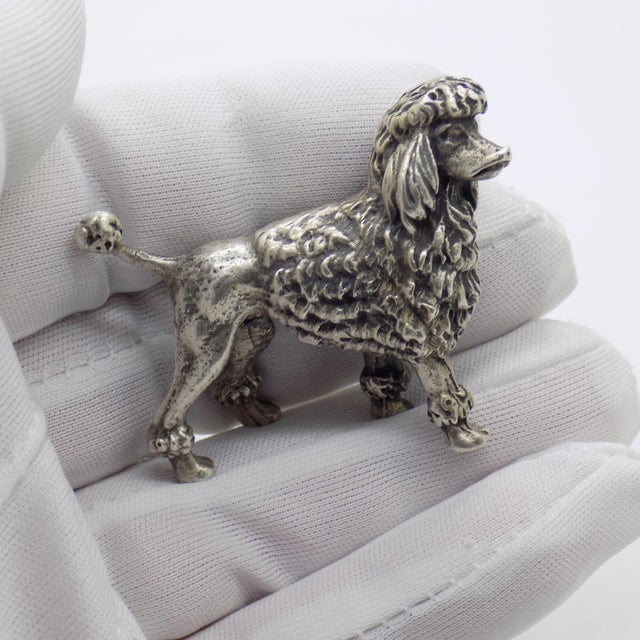A handmade Italian silver figurine from the 1950s 1960s, crafted in Continental Silver and hallmarked 800 which stands for...
