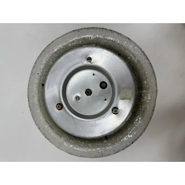 Metal Mid-Century Modern Ceiling Lamp, 1970s For Sale - Image 7 of 9