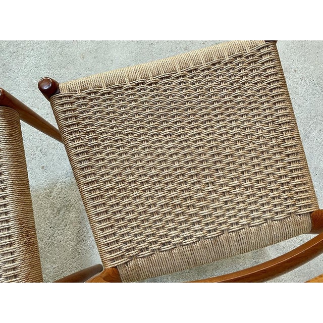 Set of Danish Teak Model 82 Highback Side Chairs by Niels O. Møller, 1960s For Sale - Image 11 of 16