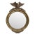 Mid 20th Century American Federal Giltwood Eagle Bullseye Convex Mirror For Sale