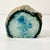 1960s Vintage Boho Chic Hollywood Regency Turquoise Agate Geode Bookends - A Pair For Sale - Image 6 of 16