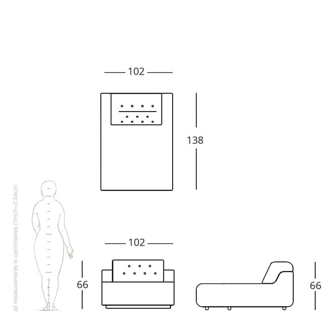 Modern luxury: baco daybed & sectional indulge in the epitome of modern luxury with the baco daybed, a multifaceted gem...