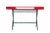 Contemporary Cosimo Desk with Red Glossy Lacquered Top by Marco Zanuso Jr. for Adentro, 2017 For Sale - Image 3 of 13
