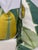 Transitional Schumacher "Tropical Isle" in Green on Ivory 22" Pillows-a Pair For Sale - Image 3 of 3