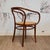 No. 209 Armchairs in Bentwood and Rattan from Ligna, 1970s, Set of 4 For Sale - Image 4 of 13