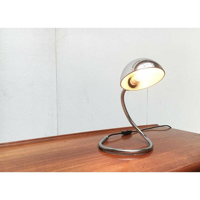 Space Age Snake Cobra Table Lamp, 1970s For Sale - Image 11 of 18