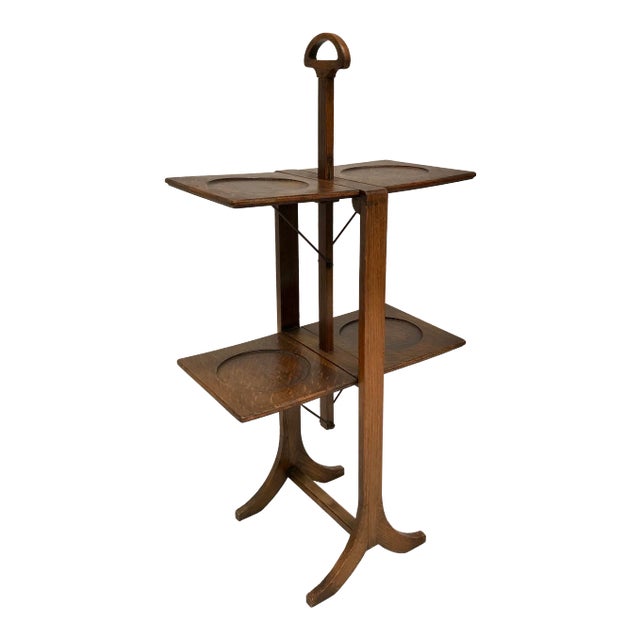 1900's Antique Folding Cake/Pie Stand Display For Sale