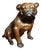 Antique 19th Century Austrian Cold-Painted Spelter Bulldog Table Lighter, 1890s For Sale