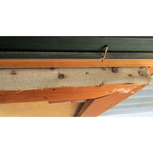 Impressionist Autumn Cityscape Early 20th-Century Oil Painting on Canvas Framed Signed For Sale - Image 11 of 12