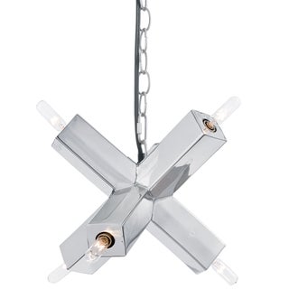 Regina Andrew Medium Nickel Abstract Pendent For Sale