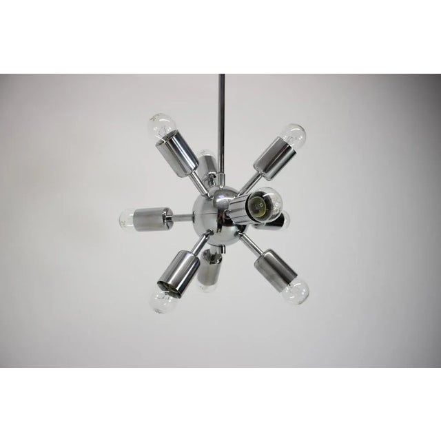 Chrome Pendant Sputnik by Drupol, 1970s For Sale - Image 4 of 10