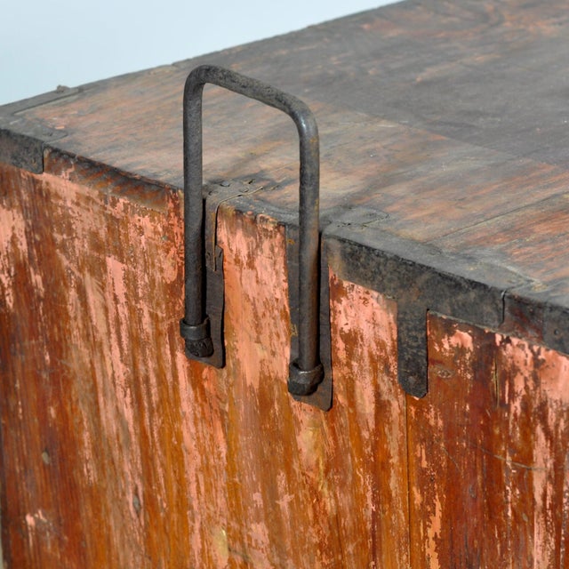 Japanese Tansu Chest of Drawers, 1890s For Sale - Image 6 of 17