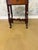 This is an Italian dark wood accent able with single deep drawer and turned accent legs. It is loaded with rich wood...