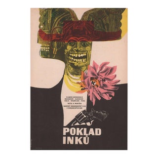 Legacy of the Incas, 1967 Czech A3 Film Poster For Sale