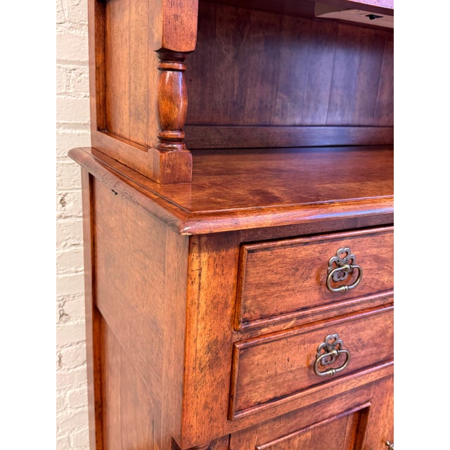 Bausman & Company Display Cabinet, Model 9240 + 9251 For Sale - Image 10 of 12