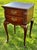 1950s Mahogany Nightstand End Side Table Queen Anne 2 Drawer Vintage For Sale - Image 5 of 13