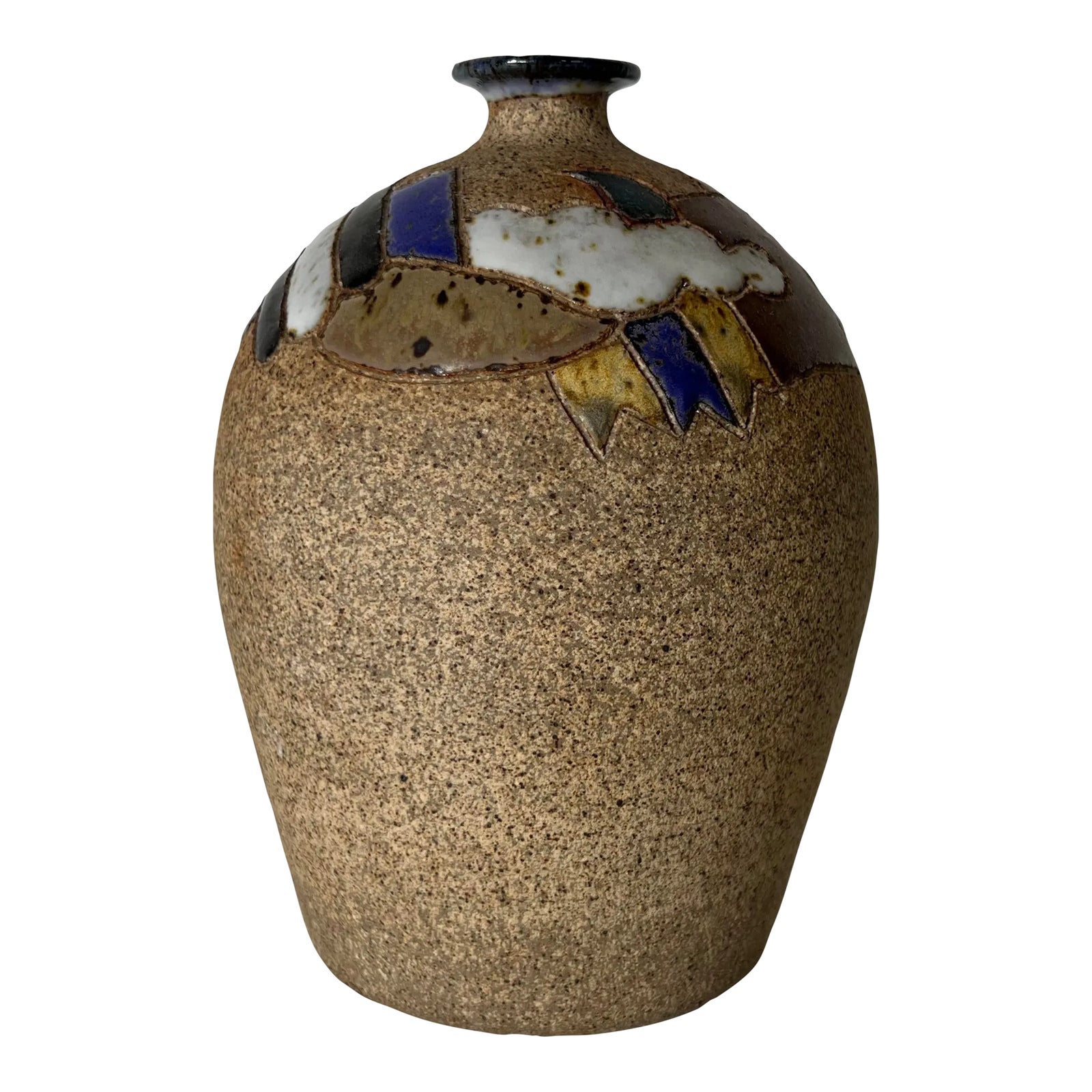 1970's Currie MidCentury Bud Pottery Vase Chairish