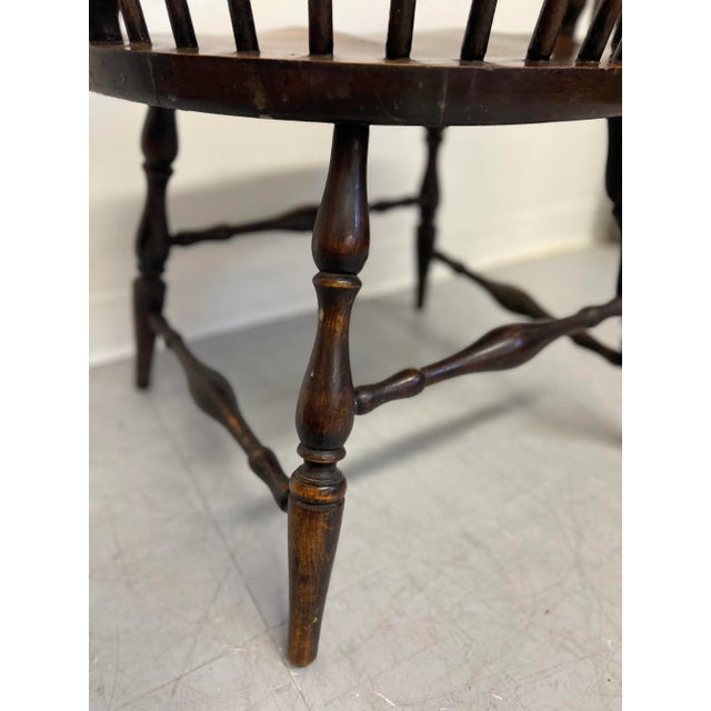 1970s Vintage Colonial Style Pub Chair For Sale - Image 10 of 10