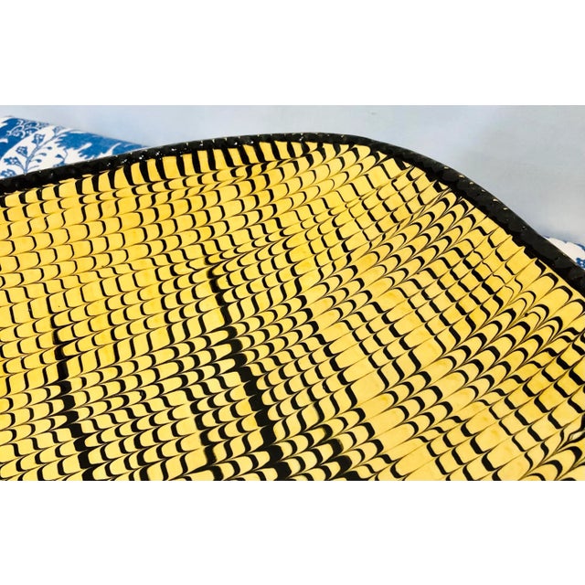 Paint Antique Williamsburg Marbled Clay Serving Platter For Sale - Image 7 of 10