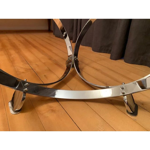 Silver Coffee Table by Knut Hesterberg, Germany, 1970s For Sale - Image 8 of 11