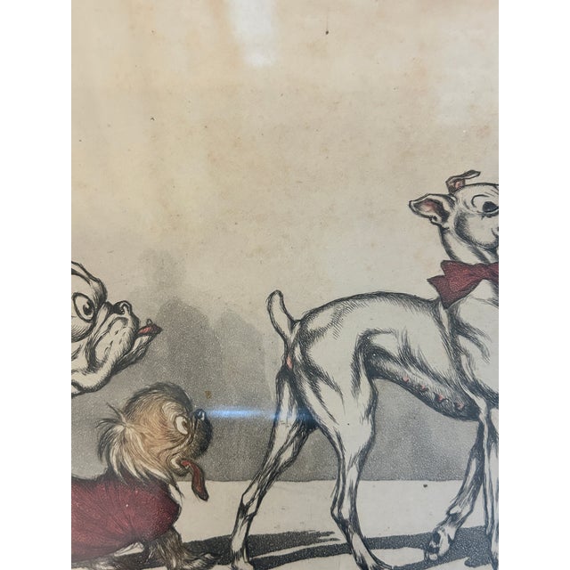 Art Deco Circa 1930 Boris O’Klein “Sex Appeal!” Hand-Colored Etching For Sale In Savannah - Image 6 of 8