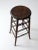 Brown Antique Wooden Stool For Sale - Image 8 of 12