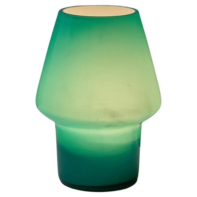 Glass Table Lamp attributed to Uno and Östen Kristiansson for Luxus Vittsjö, Sweden, 1970s For Sale - Image 10 of 10