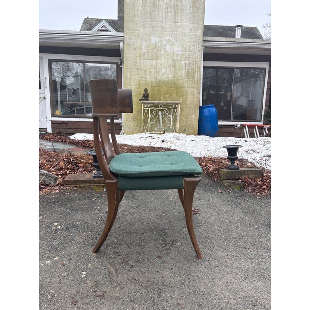 Sienna 1970s Set of Ten Mic Century Modern Klismos Dining Chairs For Sale - Image 8 of 8