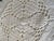 Textile Hand-Crocheted Ivory Floral Poinsettia Bedspread For Sale - Image 7 of 12