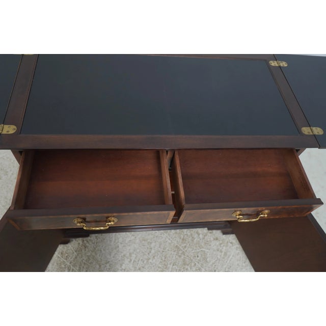 Wood Henredon Aston Court Mahogany Flip Top Server For Sale - Image 7 of 18