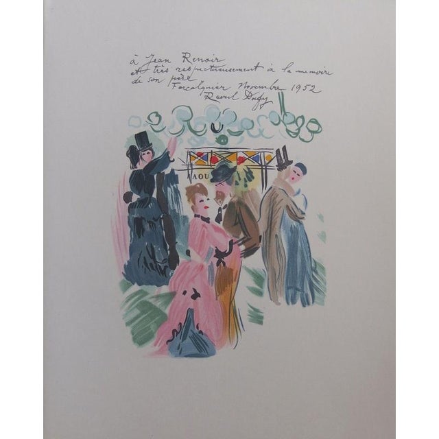 Raoul Dufy, Homage to Renoir, Lithograph For Sale - Image 4 of 4