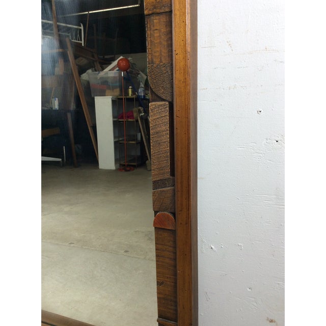 Mid Century Modern Long Rectangular Wall Mirror by Pueblo From Lane Furniture For Sale - Image 18 of 18