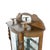 Antique European Revival Curved Glass Display Cabinet Early 20th Century For Sale In Denver - Image 6 of 9