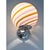 Amber and Pink Rods Murano Glass Wall Sconces by Simoeng, Set of 2 For Sale - Image 4 of 9