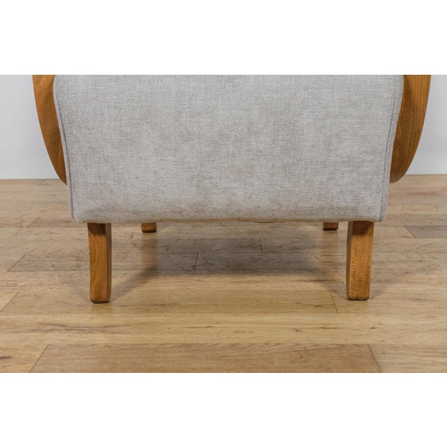 Model 410 Armchair by Jindřich Halabala for Up Závody, 1930s For Sale - Image 15 of 18