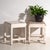Bedside Tables in Pine Wood, Central Europe, 1940, Set of 2 For Sale - Image 12 of 12
