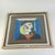 Cubism Vintage Framed Picasso Silk Scarf in Gilt Frame of Femme Au Beret, 20th Century For Sale - Image 3 of 7