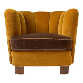 1940's Danish Cabinet Maker Lounge Chair For Sale