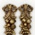 Hollywood Regency Pair of Vintage Syroco Gold Gilt Fruit & Ribbon Wall Plaques For Sale - Image 3 of 16