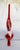 Mid-20th Century Red Mercury Blown Glass Tree Topper For Sale - Image 10 of 11