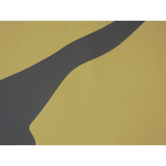 Falling Man/Perspective Shadow Man Large Serigraph by Ernest Trova For Sale - Image 9 of 10