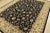 Farmhouse Ziegler Rug 9’1” X 11’9” Black Wool Traditional Hand-Knotted Carpet For Sale - Image 3 of 14
