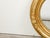 English 19th Century Round Giltwood Mirror with Carved Flowers and Etched Motifs For Sale In Atlanta - Image 6 of 8