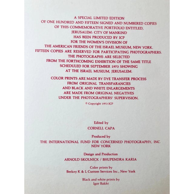 Black Marc RiboudVintage Color Photograph Kadishman Sculpture Jerusalem Museum Marc Riboud Photo, 1973 For Sale - Image 8 of 8