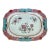 Antique 18th Century Chinese Export Famille Rose Porcelain Platter - Qianlong Period For Sale