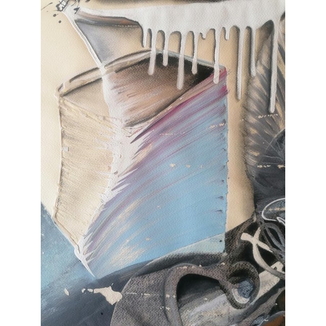 Plastic Stefano Mazzolini, AC18, 2017, Acrylic on Paper For Sale - Image 7 of 11